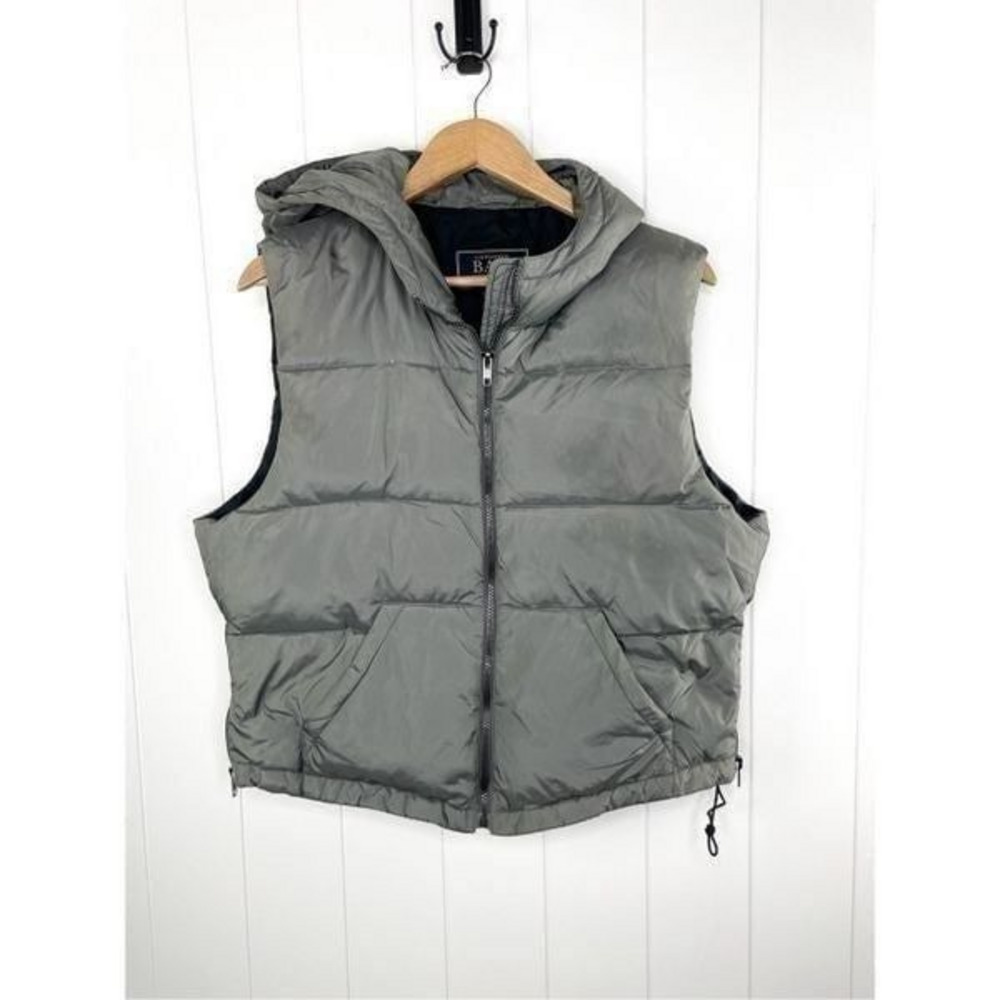 G.H. Bass & Co. Duck Down Grey Men’s Vest Size L